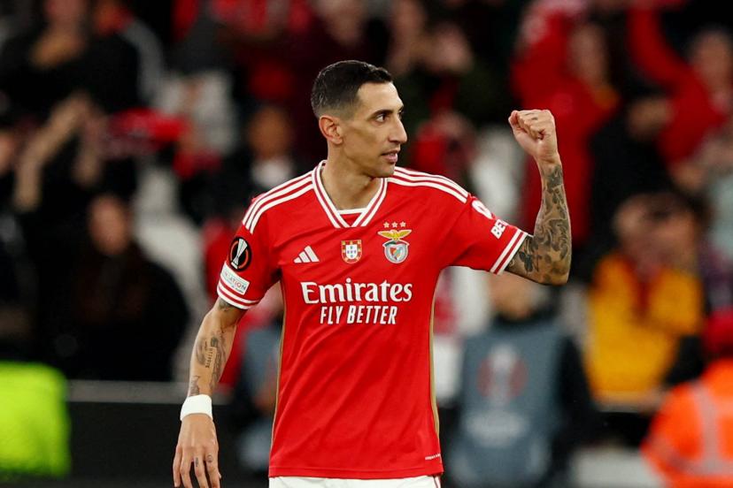 Ángel Di María prowadzi Benfikę do zwycięstwa w pierwszym meczu Ligi Europy